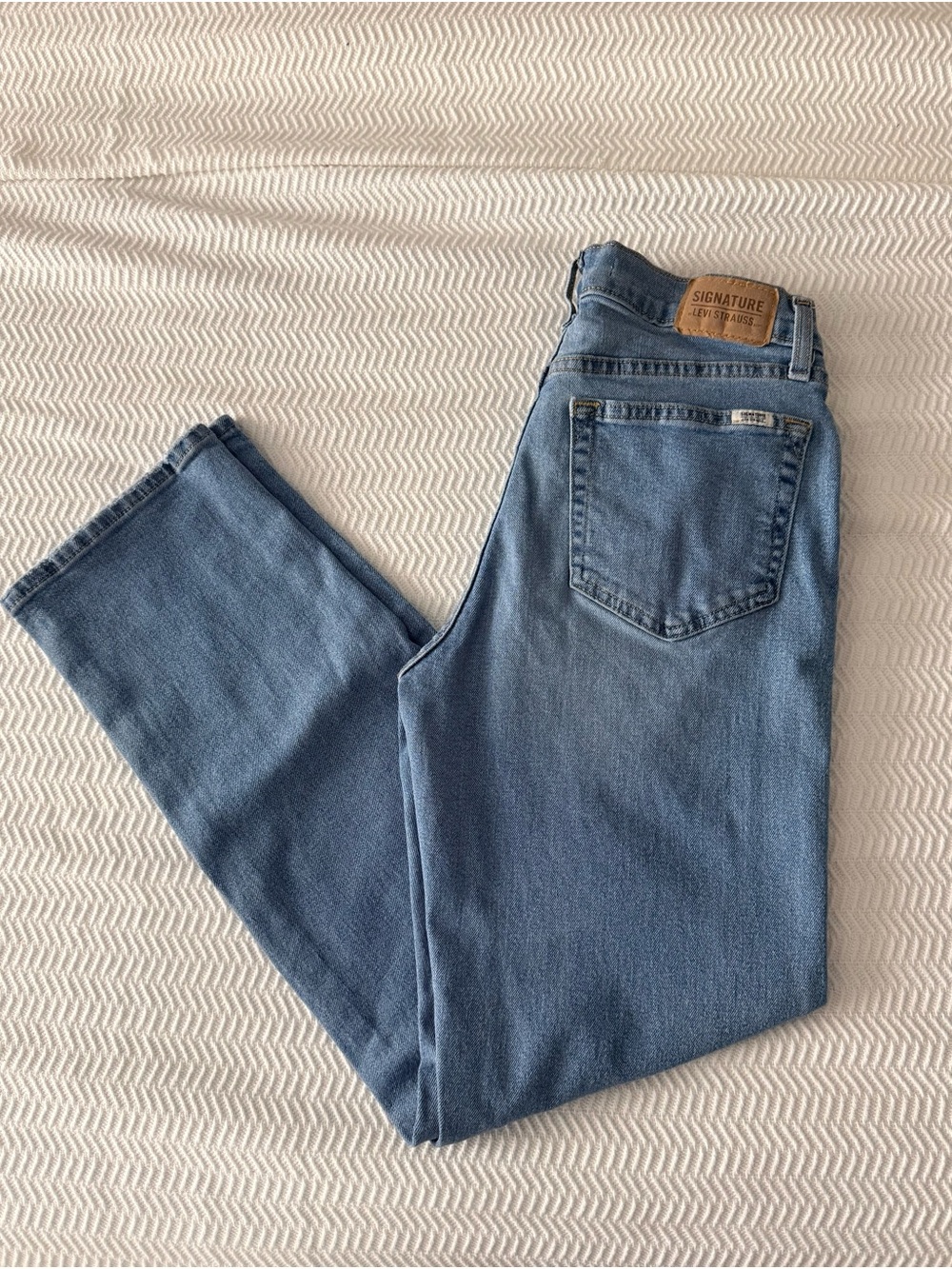 Levi's Signature Easy Straight Women’s Light Blue Jeans